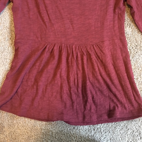 Anthropologie Deletta 3/4 Sleeves Embroidered Top - Picture 8 of 8